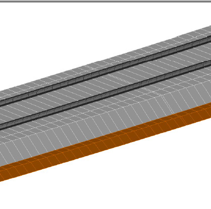 Overview of a section of the Tälebahn 3D digital model